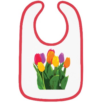 Discover Tulip Garden Gardening Bibs
