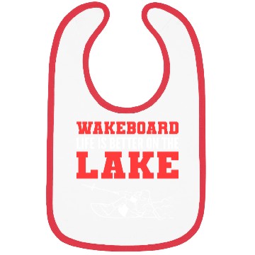 Discover Better on Lake Wakeboarder Gift Bibs
