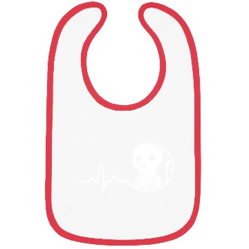 Discover Proboscis Monkey Heartbeat Ape Wildlife Zookeeper Bibs
