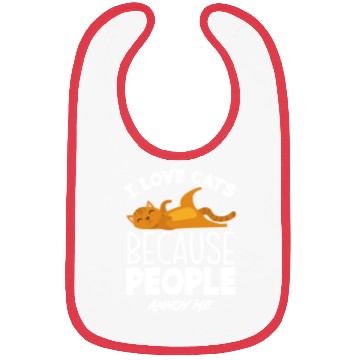 Discover I Love Cats Bibs