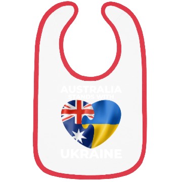 Discover Australia stands with Ukraine Bibs