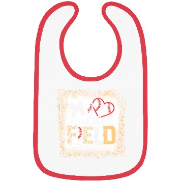 Discover Bleached Leopard Baseball Mom Bibs