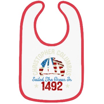 Discover Christopher Columbus Sailed The Ocean In 1492 Bibs