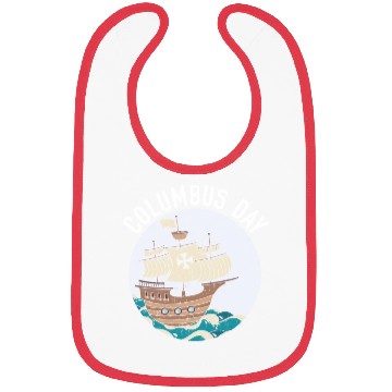 Discover Columbus Day Christopher Columbus Italian American Bibs