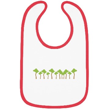 Discover trees line nature forest dash Bibs