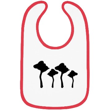 Discover four trees symbol forest nature Bibs