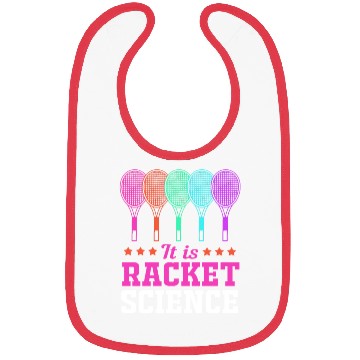 Discover Badminton Funny Sports It Is Racket Science Bibs
