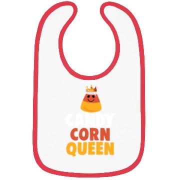Discover Candy Corn Queen Halloween Trick Or Treat Bibs