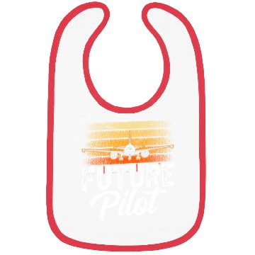 Discover Future Pilot Aircraft Private Small Airplane Bibs