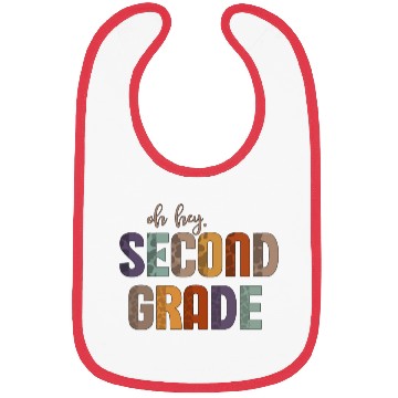 Discover Back To School Second Grade Bibs