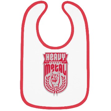 Discover Laurel wreath heavy metal Bibs