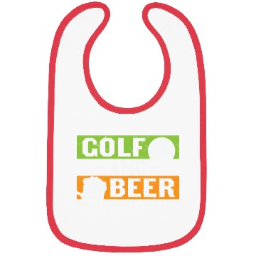 Discover Golf And Beer Thats Why Im Here Bibs