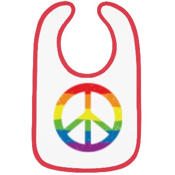 Discover Lgbtq Gay Pride Month Rainbow Love Is Love Bibs