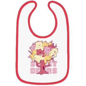 Discover Sweet bears baby Bibs