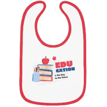 Discover National Coloring book day Gift Bibs