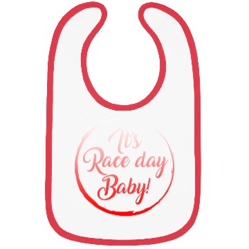 Discover Racing Bibs, It's Race Day Baby Bibs, Racing