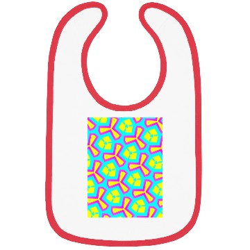Discover enchanting abstract seamless Bibs