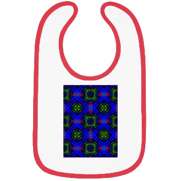Discover enchanting abstract seamless pattern Bibs