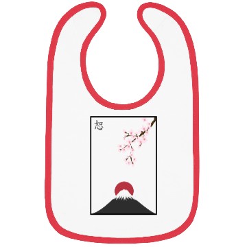 Discover Japanese Mount Fuji Bibs Premium