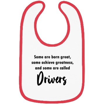 Discover Drivers Job Design Persian Green Bibs