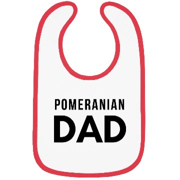 Discover Pomeranian Dad Bibs