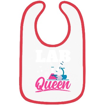 Discover Lab Queen Biologist Science Teacher Biology Major Bibs