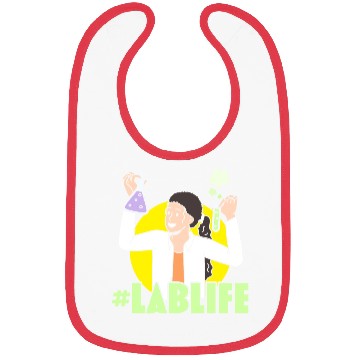 Discover #LabLife Biologist Science Teacher Biology Major Bibs