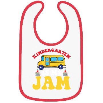 Discover Kindergarten Is My Jam Bibs