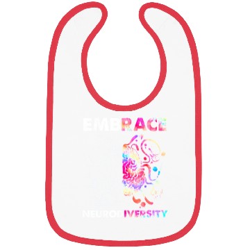 Discover Embrace Neurodiversity Autism Awareness Bibs