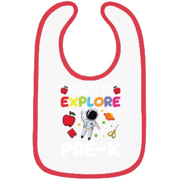 Discover Explore Pre-k Back To School Bibs