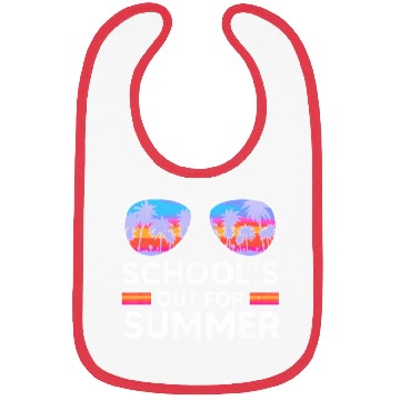 Discover Schools Out For Summer Teacher Bibs