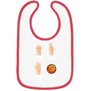 Discover Rock Paper Scissors Nothing Beats Basketball Playe Bibs