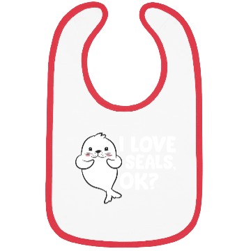 Discover Seal - I love seals, ok? Bibs