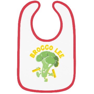 Discover Brocco Lee Vegetable Vegetarian Vegan Broccoli Bibs