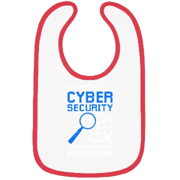 Discover Cyber Security Funny Ethical Hacker Bibs