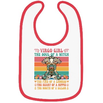 Discover Virgo Girl Astrology Sign Bibs