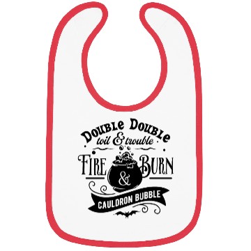 Discover halloween witch song double double toil & trouble Bibs