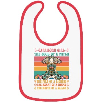Discover Capricorn Girl Astrology Sign Bibs