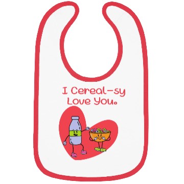 Discover I Cereal-sy Love You Bibs