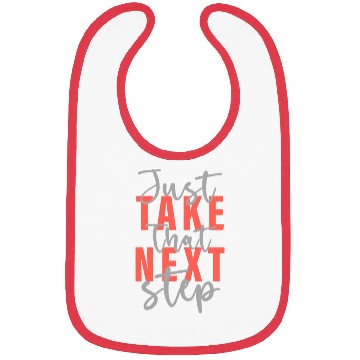 Discover Just take that next step Bibs