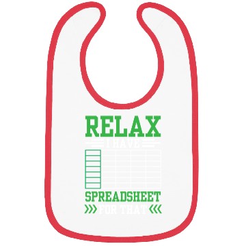 Discover Relax I Have A Spreadsheet For That Work Table Bibs