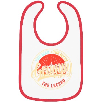 Discover Grumpy The Man The Myth The Legend Bibs