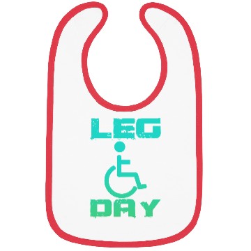 Discover Leg Day Handicapped Wheelchair 18 Bibs