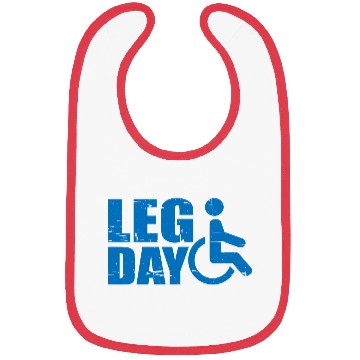Discover Leg Day Handicapped Wheelchair 19 Bibs