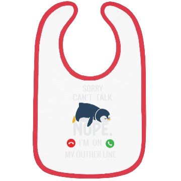 Discover Funny penguin Bibs