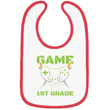 Discover First Grader Awesome Back To School Gamer Lovers Bibs