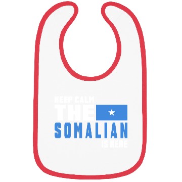Discover Keep calm Somalia flag design Bibs
