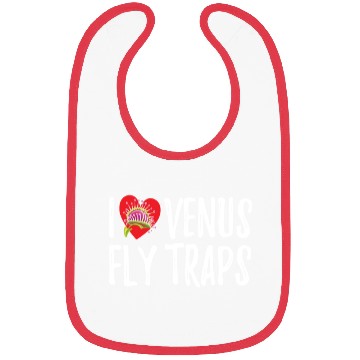 Discover I Love Venus Flytrap Carnivorous Bite Me Bibs