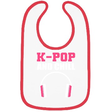 Discover K-pop and Chill Singer Gift Bibs