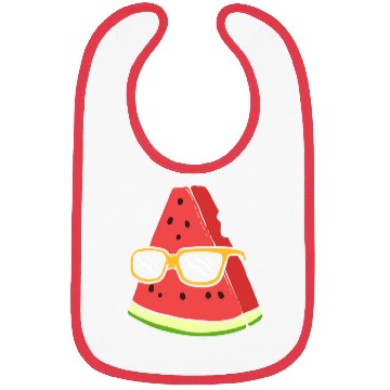 Discover Chilling Watermelon Tourist Gift Bibs